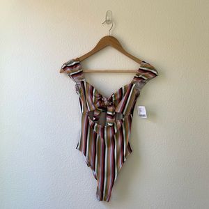 Striped Bodysuit